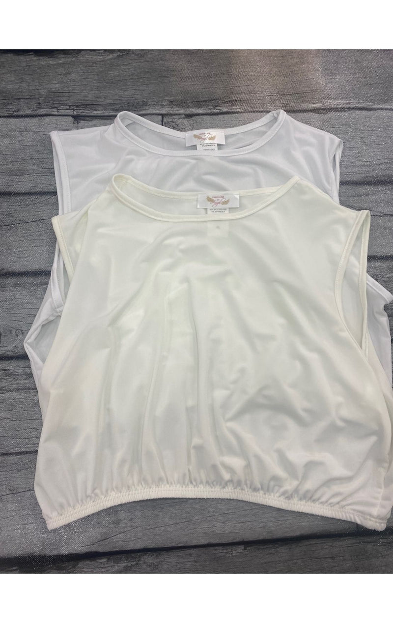 DLAA Sleeveless Crop Top- 2022